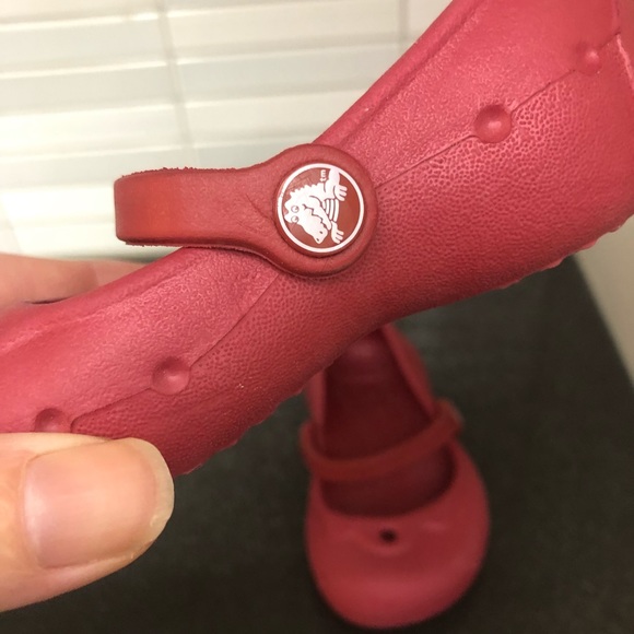 EUC Toddler Crocs Mary Jane style - Picture 4 of 8